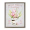 Stupell Industries Antique Fresh Picked Tulips Floating Frame, design by Lux + Me Designs